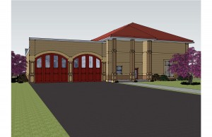 fire station 18- Front View 2